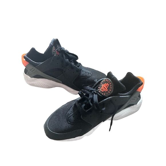 Nike Air Huarache Black Safety Orange Shoes Sneakers DX2659-001 main image 8